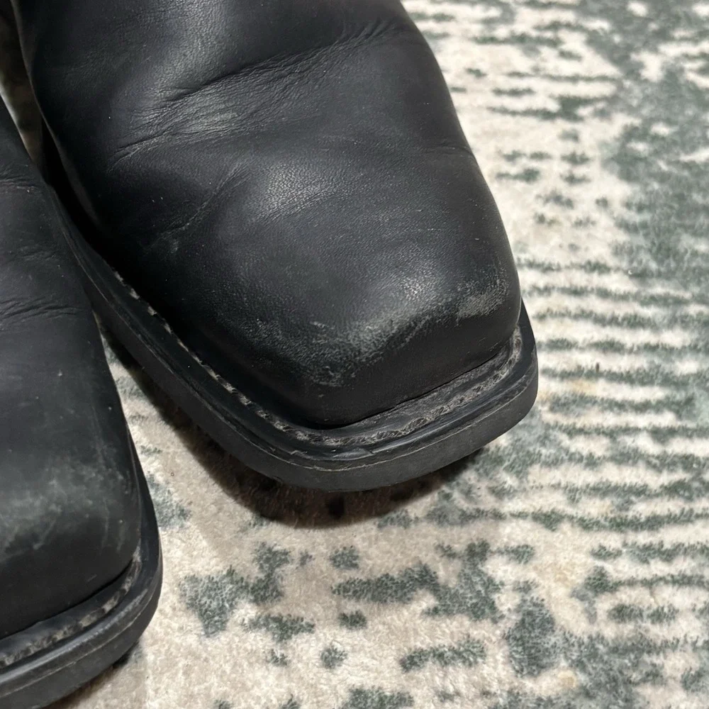 vintage-style Harley-Davidson Men's Iroquois Hi Inside Zip Biker Boot 8.5